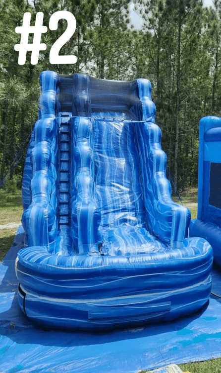 water slides